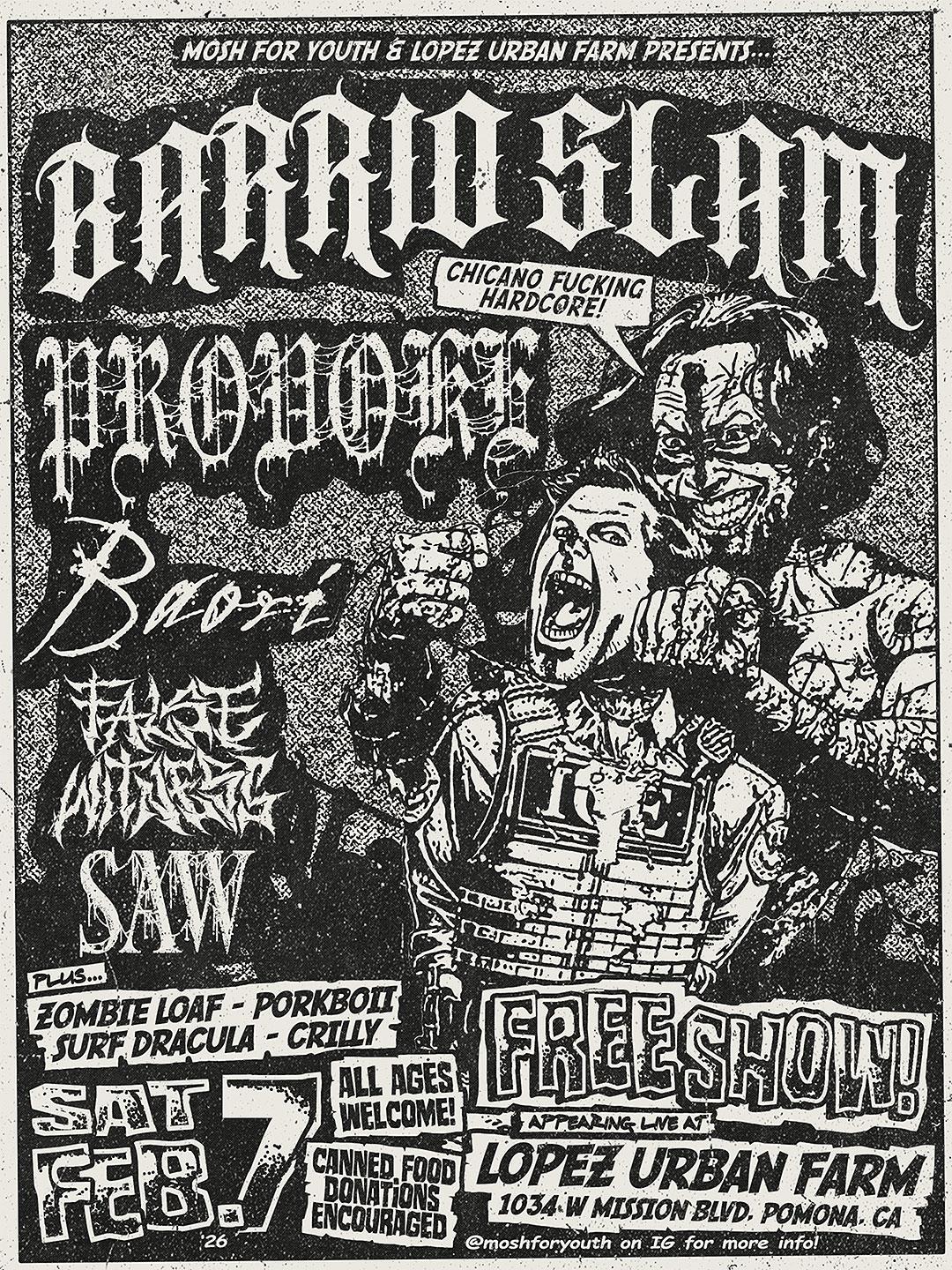 Solo show in Pomona, CA on Saturday, February 7th, 2026