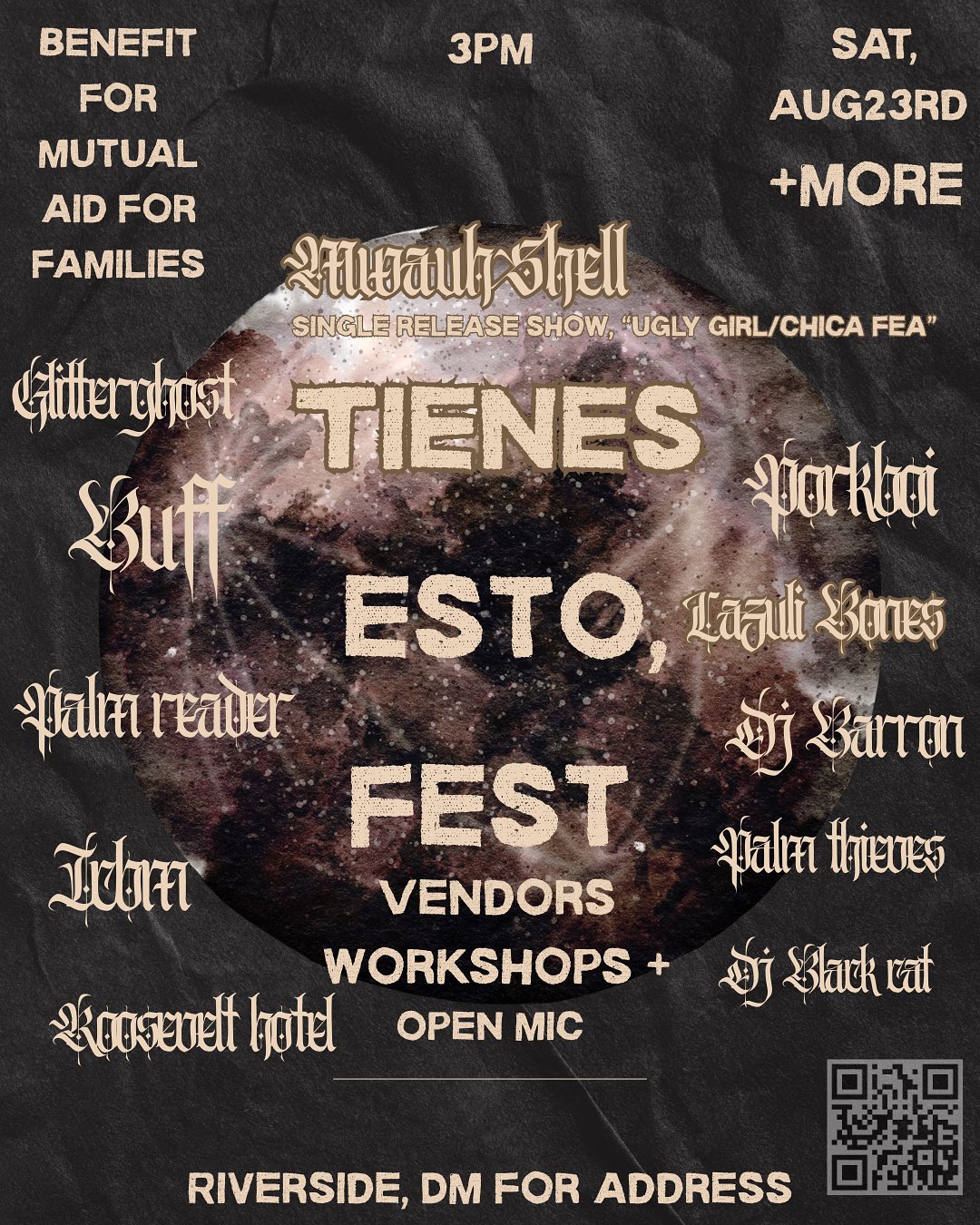 Porkboii Solo Show in Riverside on August 23th 2025