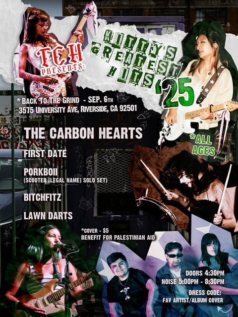 Porkboii Show in Riverside on September 6th 2025